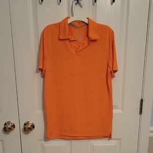 All in Motion Boy's Vibrant Orange Kids Polo